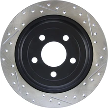 Disc Brake Rotor - Rear Left Driver Side - Centric 127.61111L