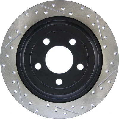 Disc Brake Rotor - Rear Left Driver Side - Centric 127.61111L
