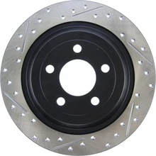 Disc Brake Rotor - Rear Right Passenger Side - Centric 127.61111R