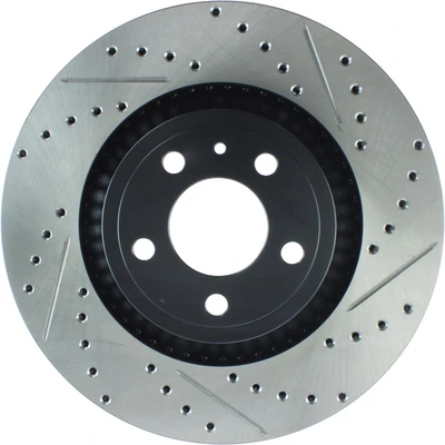Disc Brake Rotor - Front Left Driver Side - Centric 127.61114L