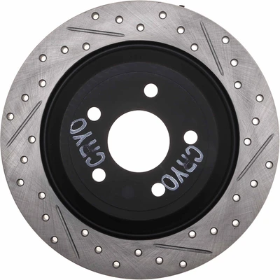 Disc Brake Rotor - Rear Left Driver Side - Centric 127.61123CL