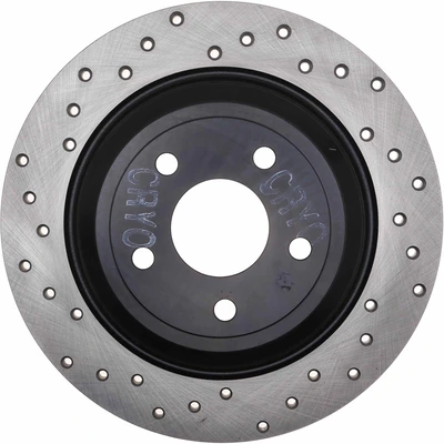 Disc Brake Rotor - Rear Right Passenger Side - Centric 127.61123CR