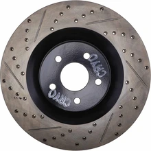 Disc Brake Rotor - Front Right Passenger Side - Centric 127.61124CR