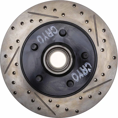 Disc Brake Rotor - Front Left Driver Side - Centric 127.62003CL