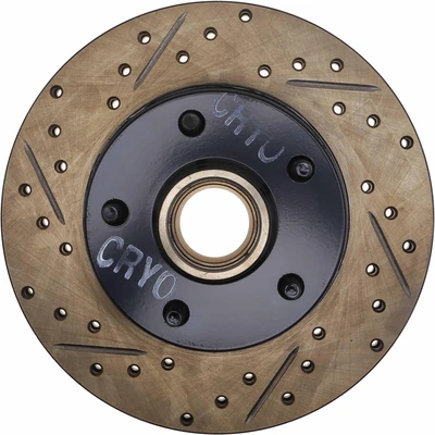 Disc Brake Rotor - Front Right Passenger Side - Centric 127.62008CR
