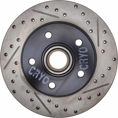 Disc Brake Rotor - Front Left Driver Side - Centric 127.62012CL