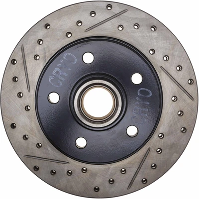 Disc Brake Rotor - Front Right Passenger Side - Centric 127.62012CR