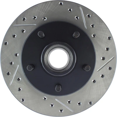 Disc Brake Rotor - Front Left Driver Side - Centric 127.62013L
