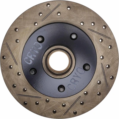 Disc Brake Rotor - Front Right Passenger Side - Centric 127.62015CR