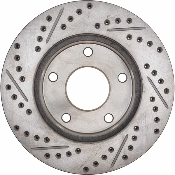 Centric 127.62016CL Brake Rotor Rear Left