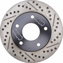 Disc Brake Rotor - Rear Left Driver Side - Centric 127.62016CL