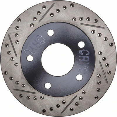 Disc Brake Rotor - Rear Right Passenger Side - Centric 127.62016CR