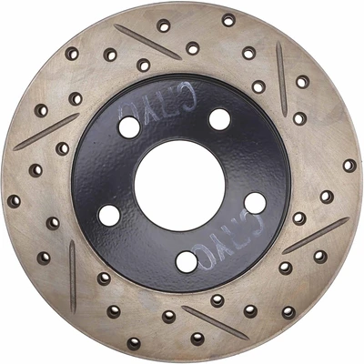 Disc Brake Rotor - Front Left Driver Side - Centric 127.62023CL