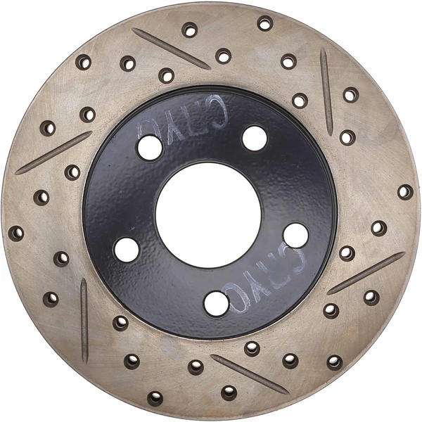 Centric 127.62023CL Brake Rotor Front Left Driver Side