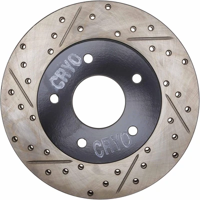 Disc Brake Rotor - Rear Right Passenger Side - Centric 127.62025CR