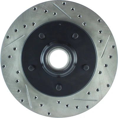 Disc Brake Rotor - Front Left Driver Side - Centric 127.62035L