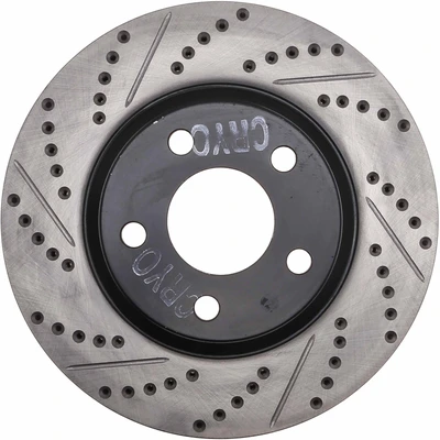 Disc Brake Rotor - Front Right Passenger Side - Centric 127.62055CR