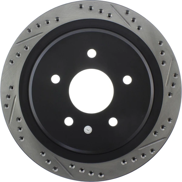 Centric 127.62061L Brake Rotor Rear Left Driver Side