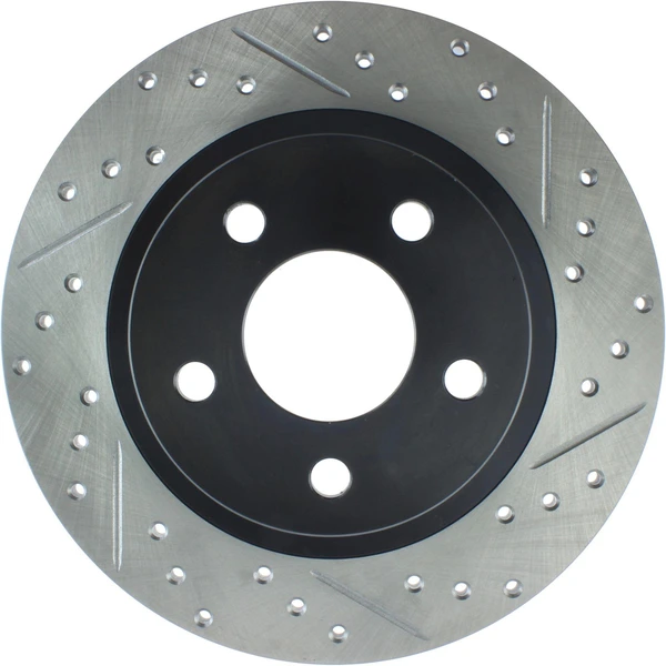 Centric 127.62064L Brake Rotor Rear Left Driver Side