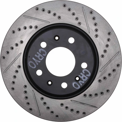 Disc Brake Rotor - Front Left Driver Side - Centric 127.62070CL