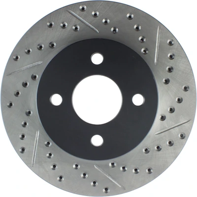 Disc Brake Rotor - Front Left Driver Side - Centric 127.62072L
