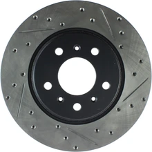 Disc Brake Rotor - Front Left Driver Side - Centric 127.62073L