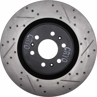Disc Brake Rotor - Front Left Driver Side - Centric 127.62075CL