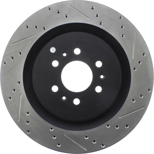 Centric 127.62076L Brake Rotor Rear Left Driver Side