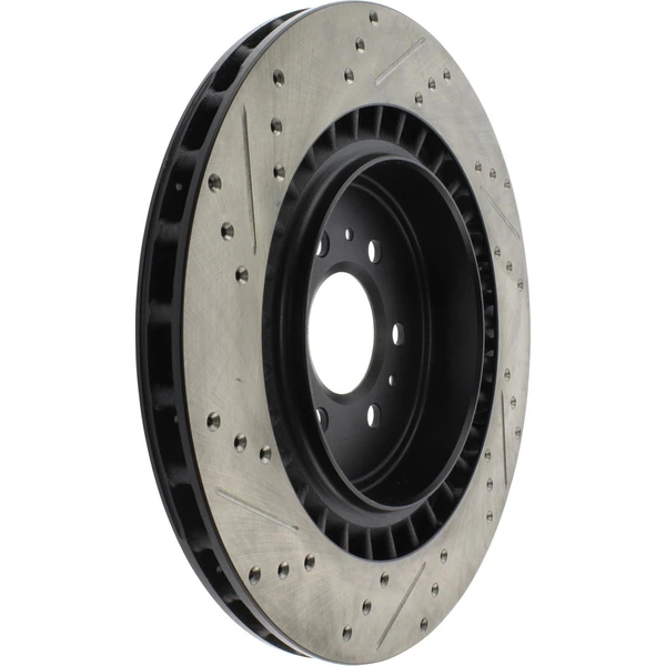 Centric 127.62076L Brake Rotor Rear Left Driver Side