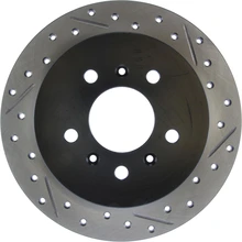 Disc Brake Rotor - Rear Left Driver Side - Centric 127.62097L