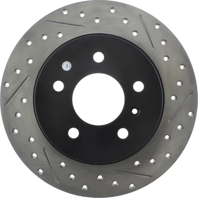 Disc Brake Rotor - Rear Left Driver Side - Centric 127.62101L