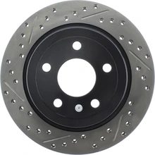 Disc Brake Rotor - Rear Right Passenger Side - Centric 127.62117R