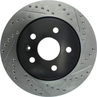 Disc Brake Rotor - Rear Left Driver Side - Centric 127.62127L