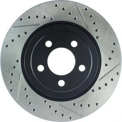 Disc Brake Rotor - Front Left Driver Side - Centric 127.63061CL