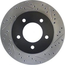 Disc Brake Rotor - Front Left Driver Side - Centric 127.65057L