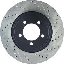 Disc Brake Rotor - Front Left Driver Side - Centric 127.65093L