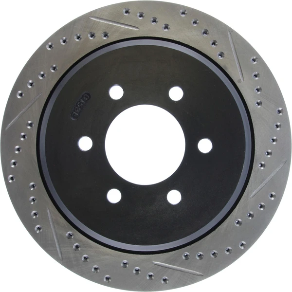 Centric 127.65095L Brake Rotor Rear Left Driver Side