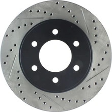 Disc Brake Rotor - Front Left Driver Side - Centric 127.65100L