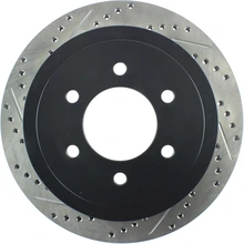 Disc Brake Rotor - Rear Right Passenger Side - Centric 127.65102R