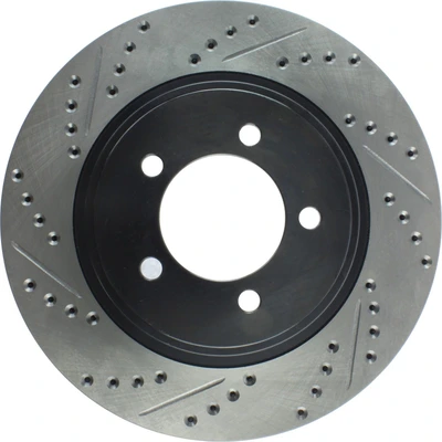 Disc Brake Rotor - Front Right Passenger Side - Centric 127.65118R