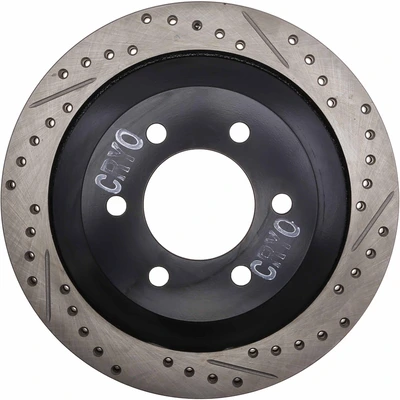 Disc Brake Rotor - Rear Left Driver Side - Centric 127.65120CL