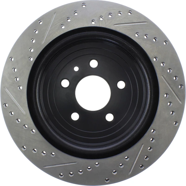 Centric 127.65137L Brake Rotor Rear Left