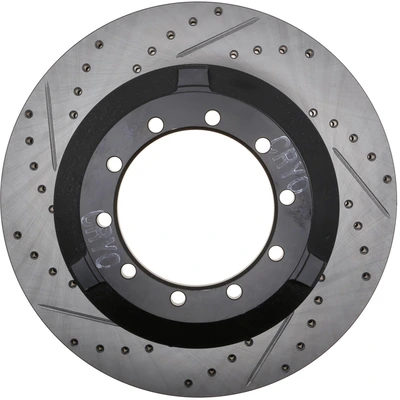 Disc Brake Rotor - Rear Right Passenger Side - Centric 127.65151CR
