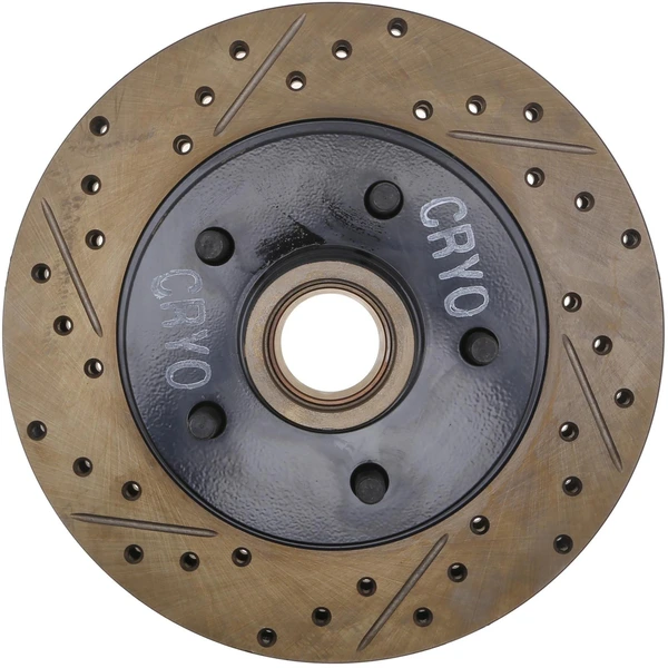 Centric 127.66000CR Brake Rotor Front Right Passenger Side