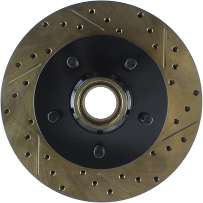 Disc Brake Rotor - Front Left Driver Side - Centric 127.66011L