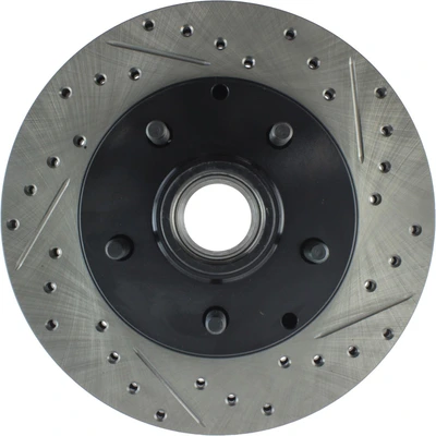 Disc Brake Rotor - Front Left Driver Side - Centric 127.66016L