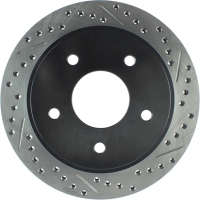 Disc Brake Rotor - Rear Left Driver Side - Centric 127.66036L