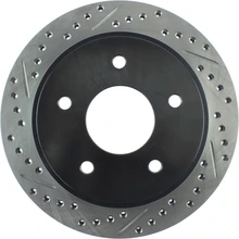 Disc Brake Rotor - Rear Right Passenger Side - Centric 127.66036R