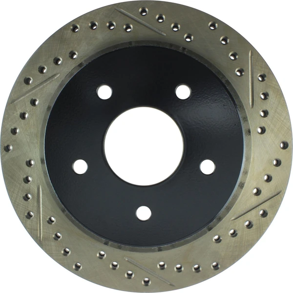 Centric 127.66039L Brake Rotor Rear Left Driver Side