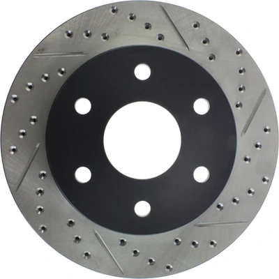 Disc Brake Rotor - Front Left Driver Side - Centric 127.66040L